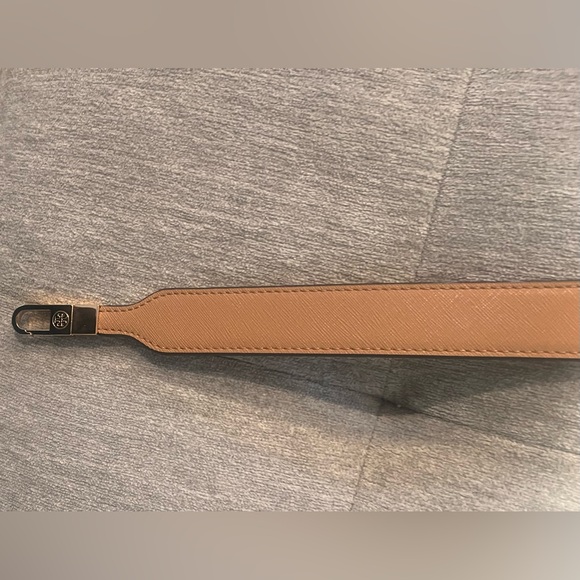 NEW Tory Burch Replacement Brown Leather Bag Purse Strap With Gold Hardware - Picture 9 of 12